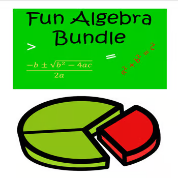 A Bundle of algebra materials from my Teachers Pay Teachers website