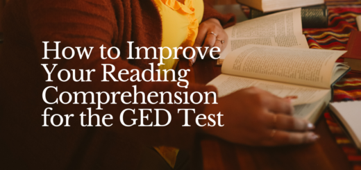 how to improve your reading comprehension for the GED test