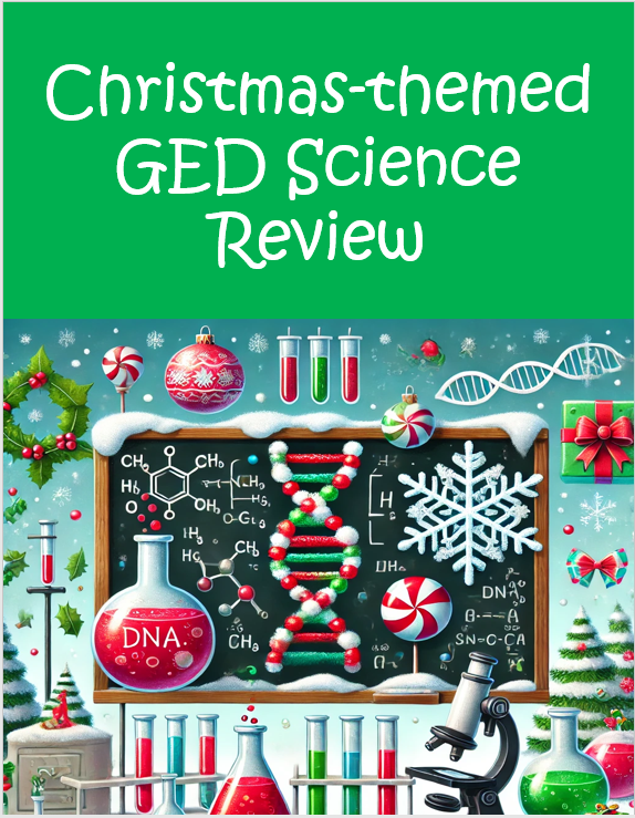 Get in the Christmas spirit while preparing for the Science GED test.