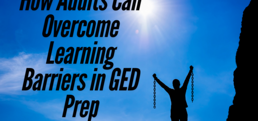 How Adults Can Overcome Learning Barriers in GED Prep