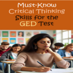 Cover for TPT product: Must-Know Critical Thinking Skills for the GED Test