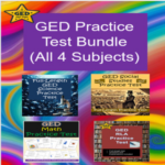 Cover for GED Practice Test Bundle