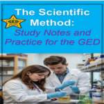 Cover for TPT product: The Scientific Method: Study Notes and Practice for the GED