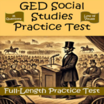 Cover for GED Social Studies Practice Test