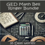 Cover for Math Bell Ringer Bundle from TPT store.