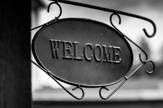 A welcome sign to introduce the section, "Cultivate a Welcoming and Supportive Atmosphere."