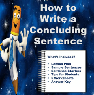 Cover for "How to Write a Concluding Sentence."