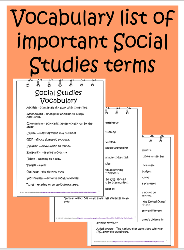 Must-Know Vocabulary: GED Social Studies - Image 2